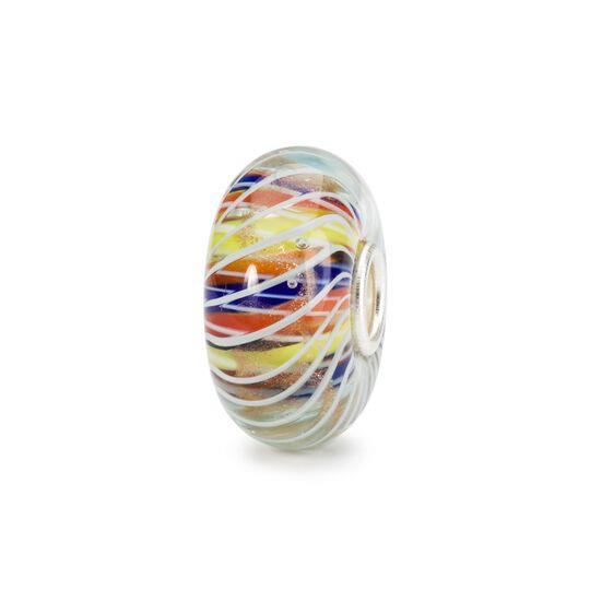 Beads Spirale Magica in Argento e Vetro - TROLLBEADS