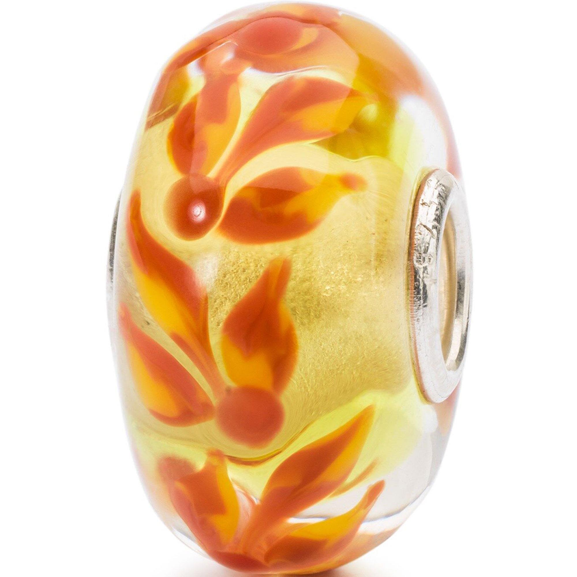 Bead Pensieri Volanti Charm Vetro Donna Arancione TGLBE-10456 - TROLLBEADS