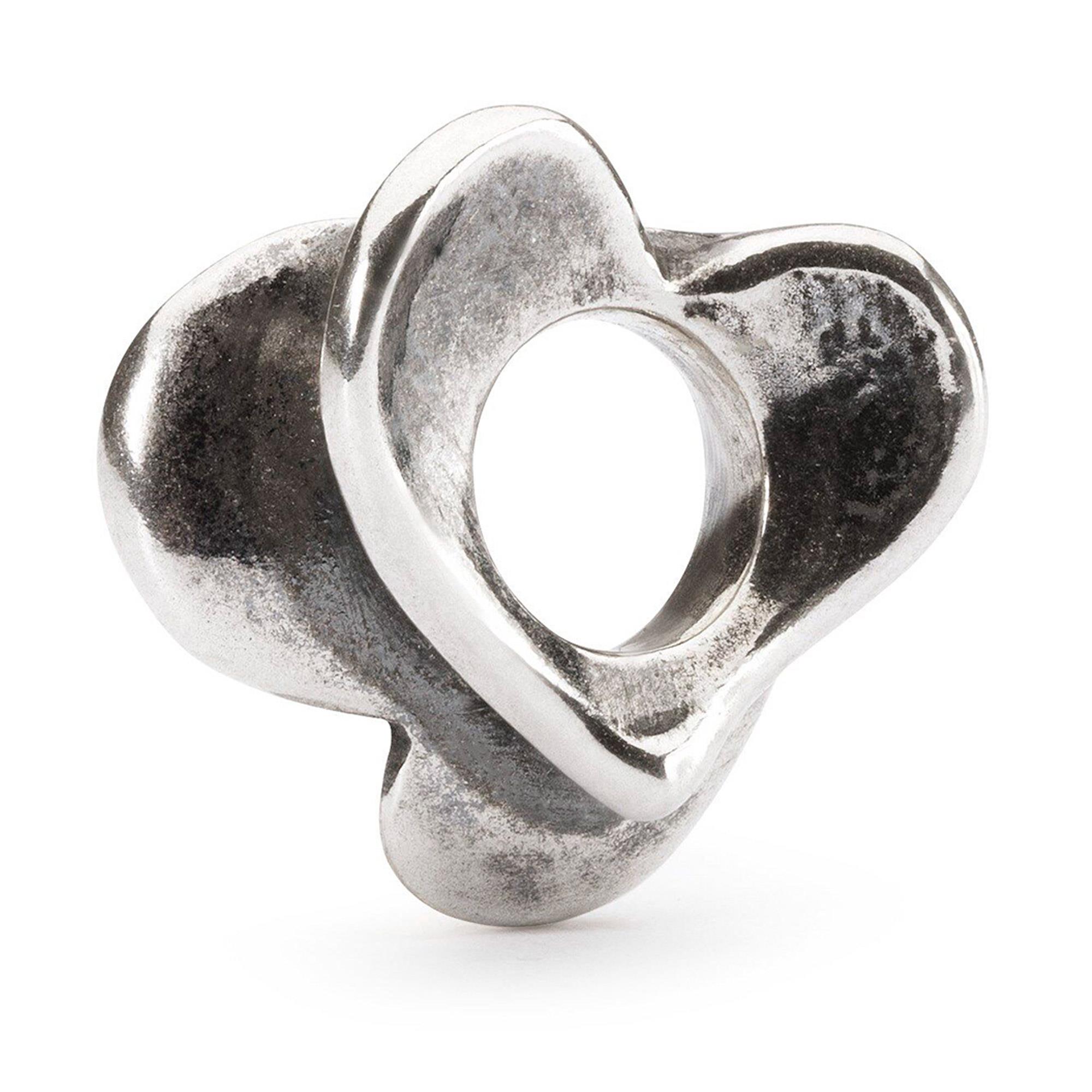 Bead Bocciolo di Cuore Charm Argento Donna - TROLLBEADS