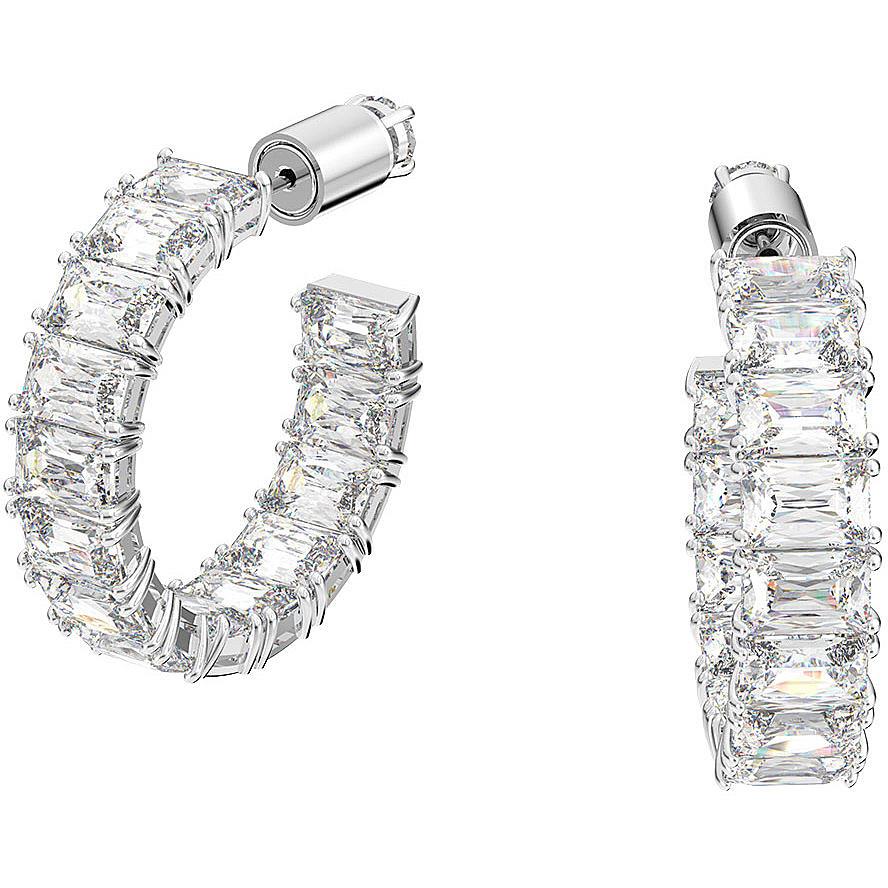 Orecchini a cerchio Millenia Swarovski - SWAROVSKI