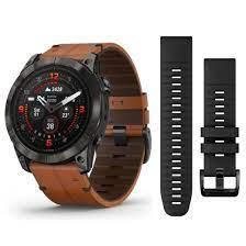 epix™ Pro (Gen 2) – Sapphire Edition | 51 mm,Carbon Gray DLC Titanium con cinturino Chestnut Leather - GARMIN