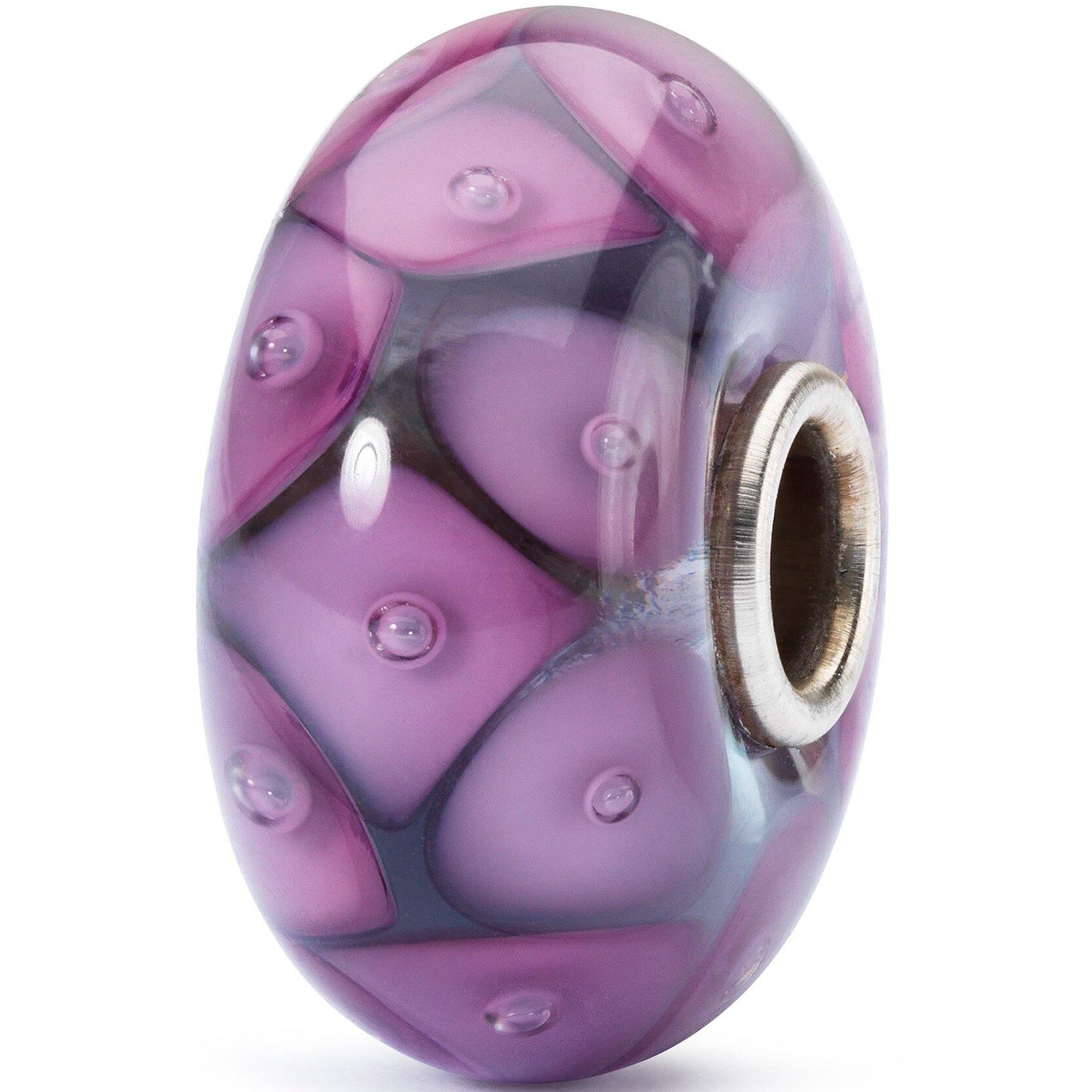 Bead Petali dell'Amicizia Charm Vetro Donna Viola - TROLLBEADS