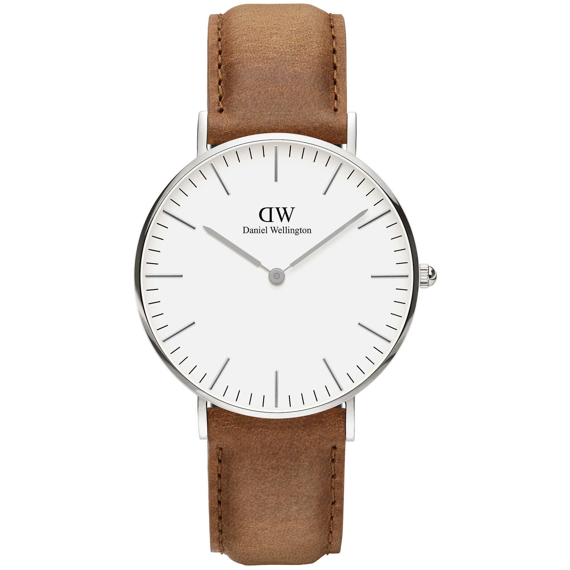 Orologio Classic Durham Pelle Marrone 36mm DW00100112 - DANIEL WELLINGTON