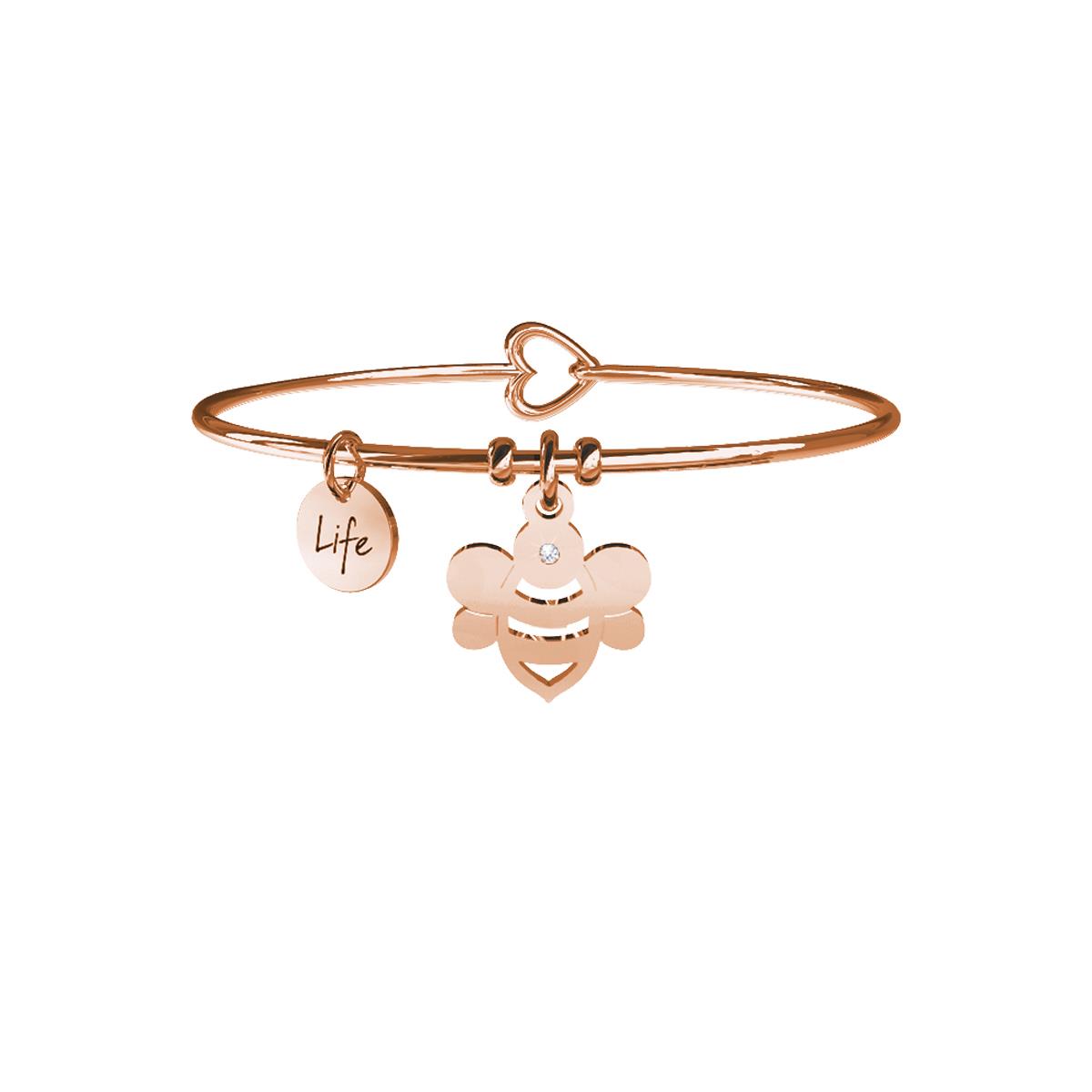 Bracciale Animal Planet Oro Rosa Donna Ape - Operosit&agrave; 731083 - KIDULT