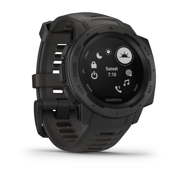 garmin instinct gps watch graphite