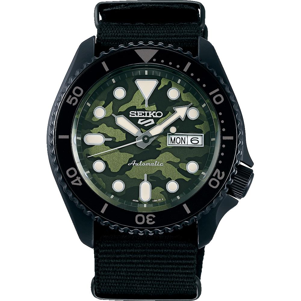 Orologio Seiko 5 Sport Aut. Camouflage Verde - SEIKO