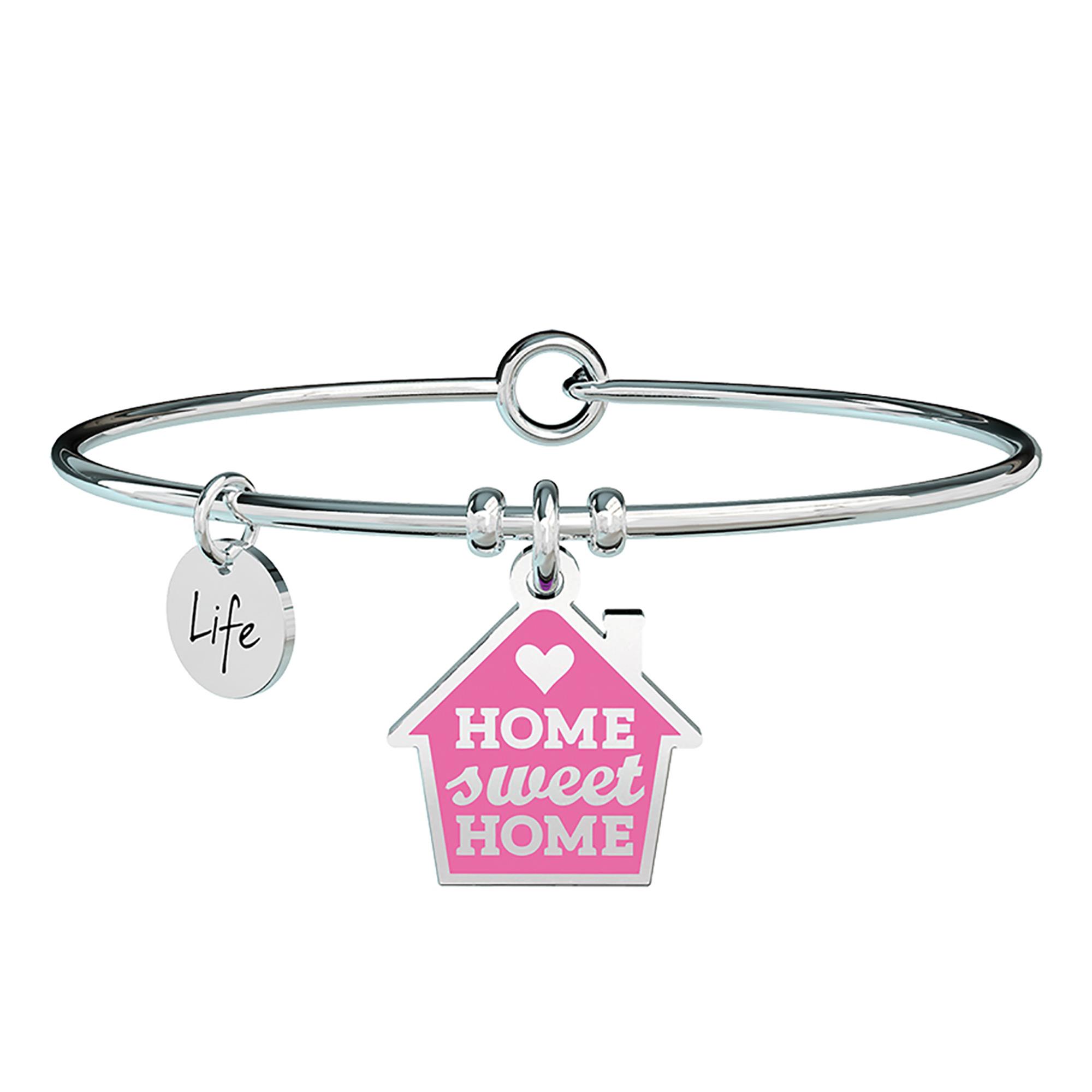 Bracciale Casa Home Sweet Home Family Acciaio Donna 731611 - KIDULT