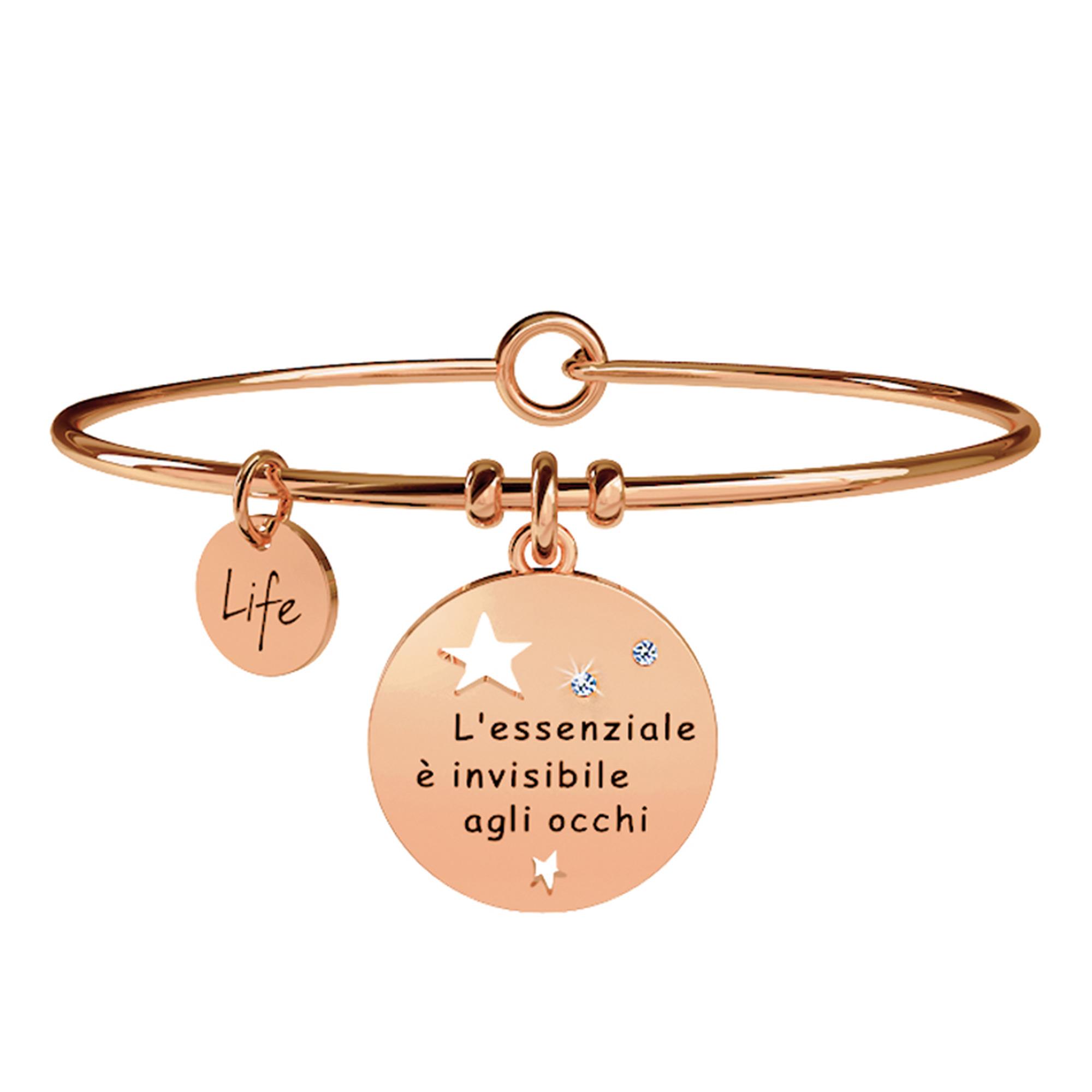 Bracciale Philosophy l'essenziale... Acciaio Oro Rosa Donna 731034 - KIDULT