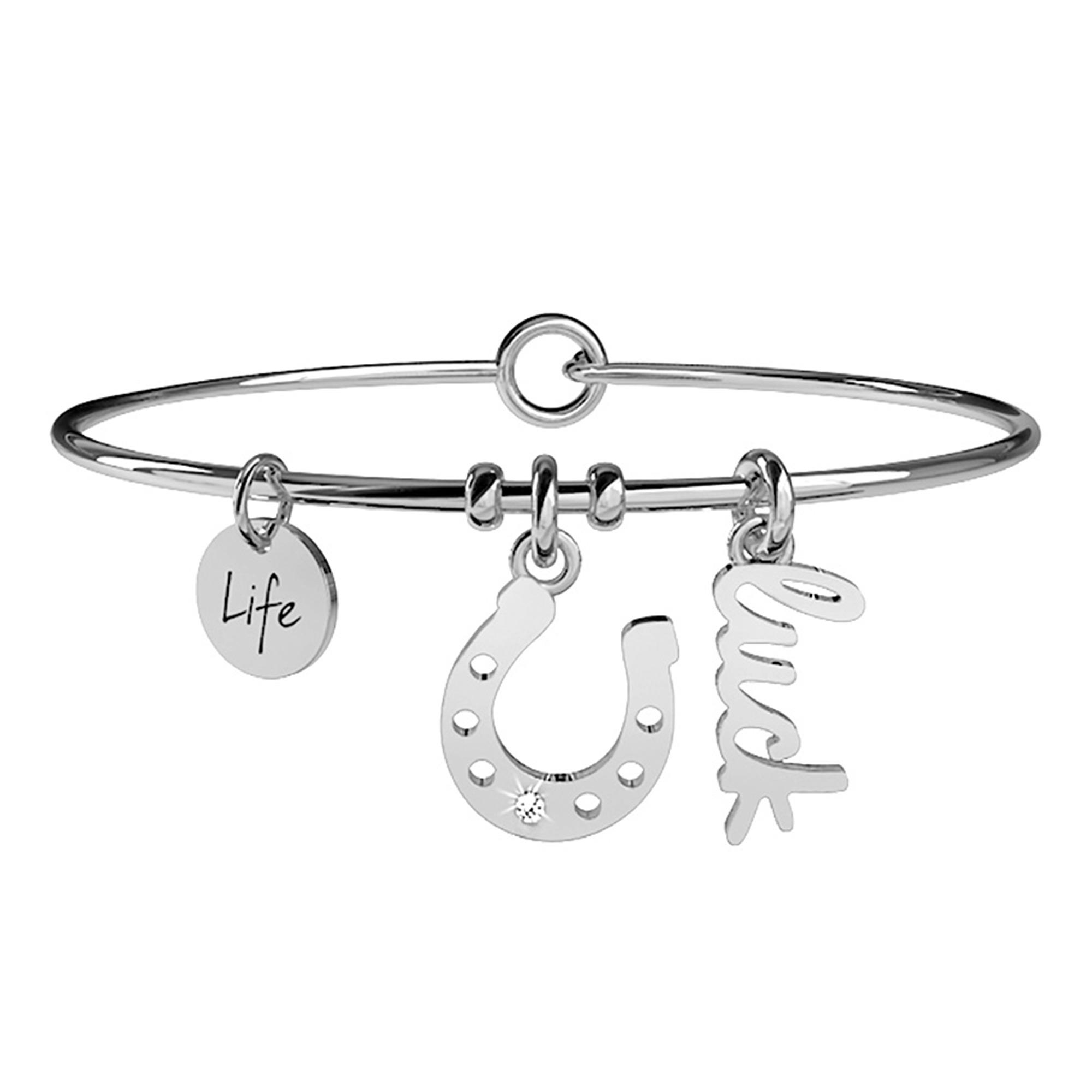 Bracciale Ferro DI Cavallo Salute Symbols Acciaio Donna 231673 - KIDULT