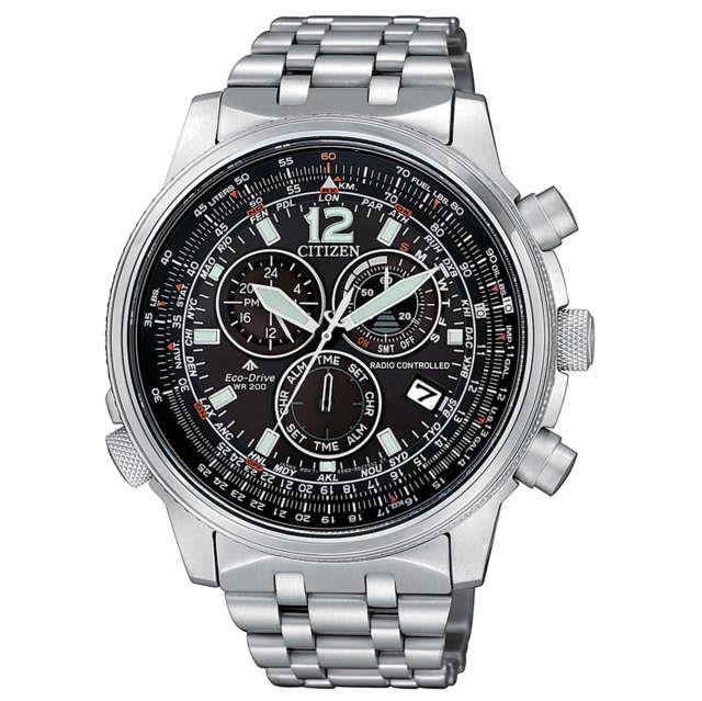 Crono Pilot Acciaio - CITIZEN