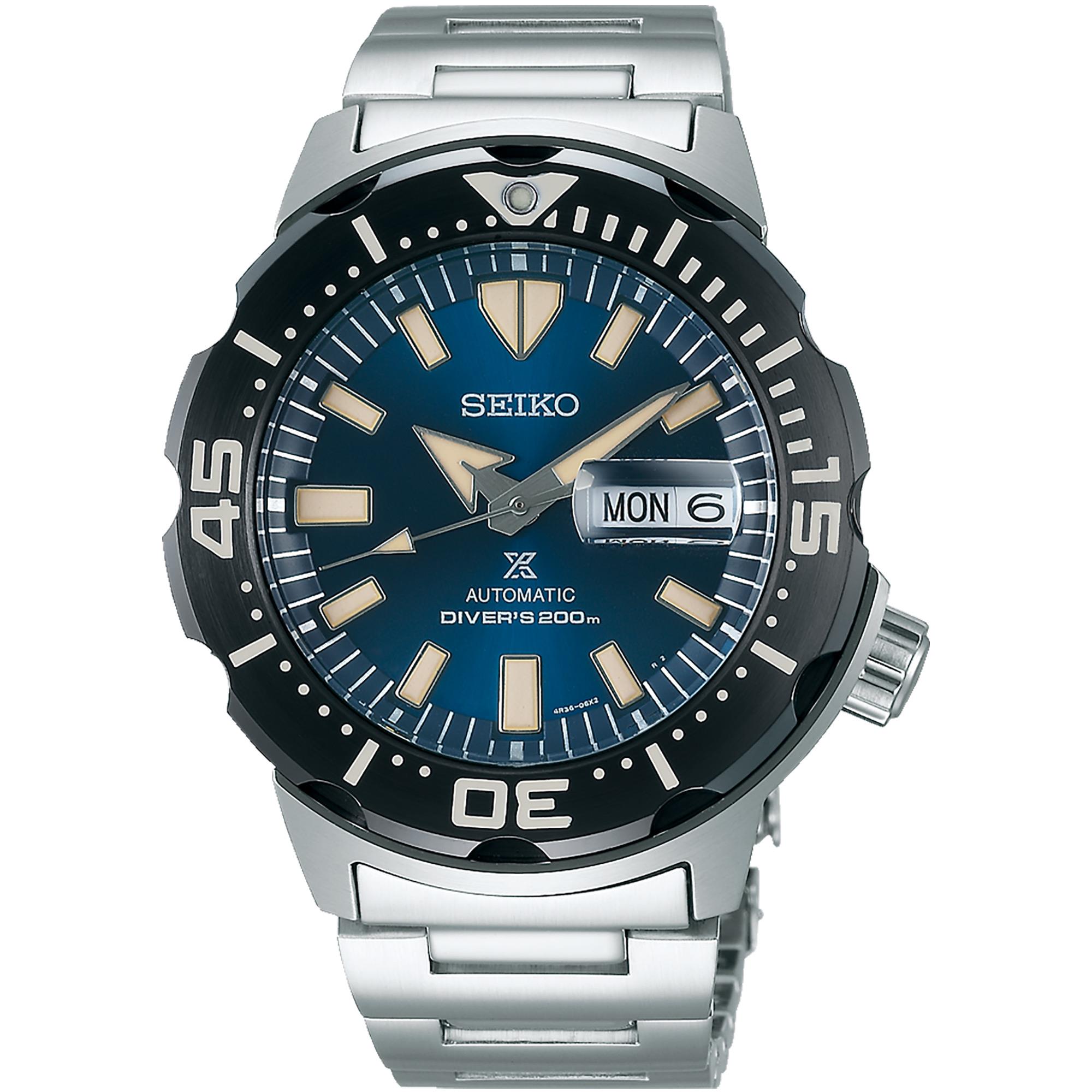 Orologio Prospex Diver's Automatico Acciaio Uomo Blu e Nero - SEIKO