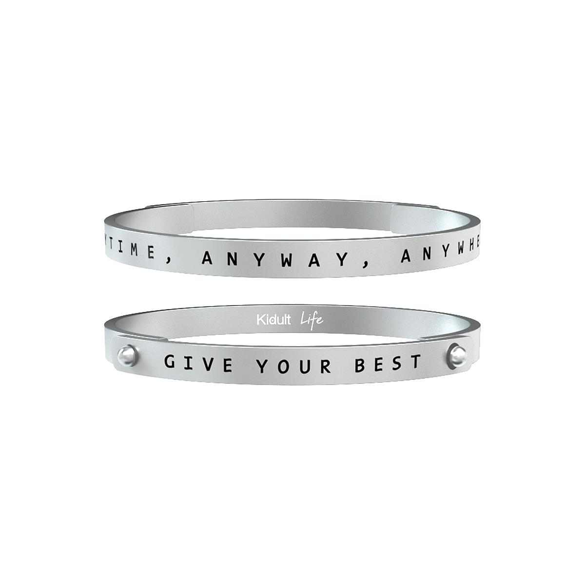 Bracciale Philosophy Uomo Acciaio Give Your Best…  731171 - KIDULT