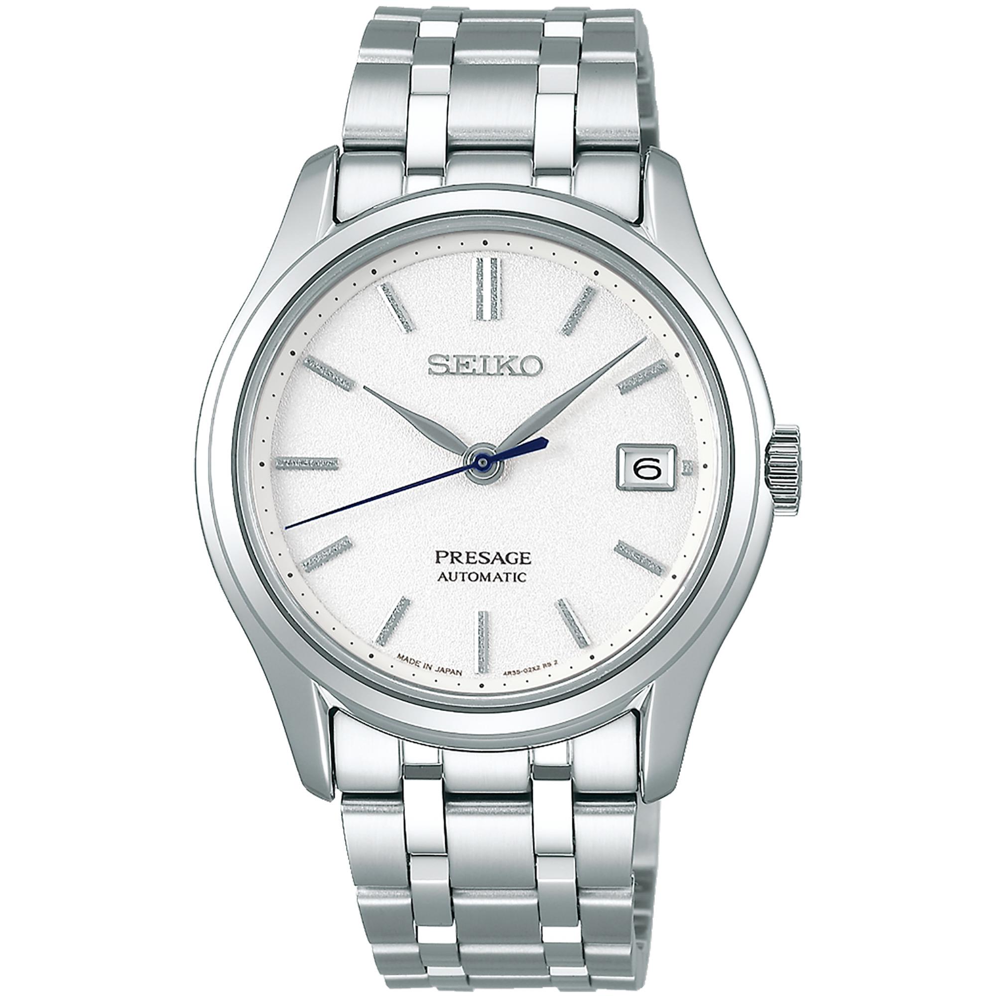 Orologio Presage Automatico Acciaio Uomo Bianco - SEIKO