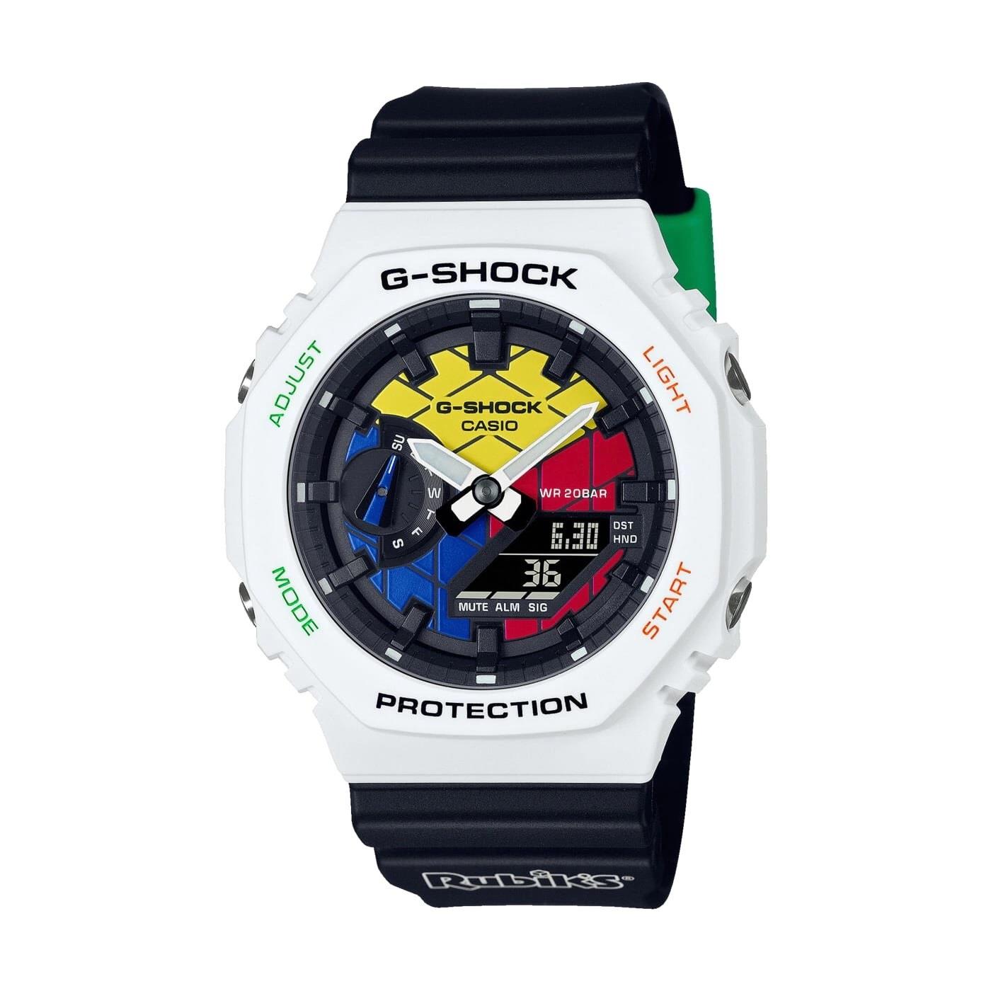 お中元 お歳暮 お年賀 夏 冬 年末年始のご挨拶 ギフト 通販な (dual Rubik's X G-Shock face) G-SHOCK - Edition Limited 時計