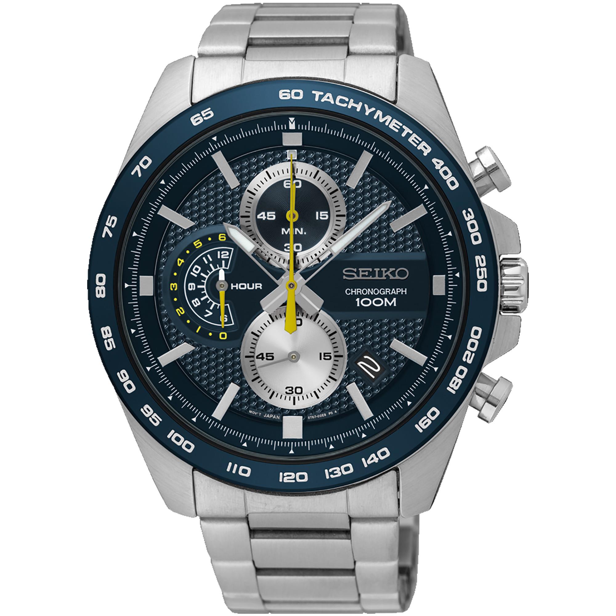 Seiko cronografo hotsell acciaio
