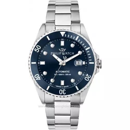 CARIBE 42MM AUTO 3H BLUE - PHILIP WATCH