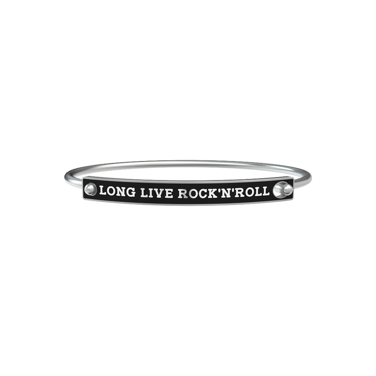 Bracciale Free Time Long Live Rock ‘N’ Roll Acciaio Uomo 731179 - KIDULT