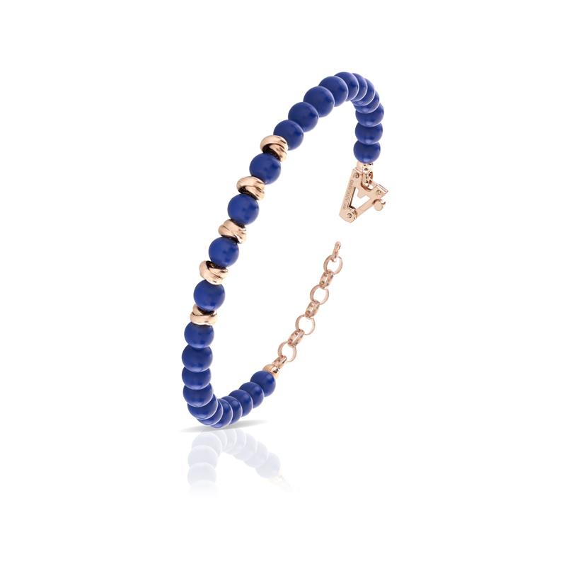 Bracciale in Arg.rosa 925% con lapis - ARKANO