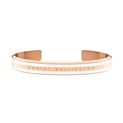 Bracciale Classic Slim Rose Gold White Small DW00400069 - DANIEL WELLINGTON