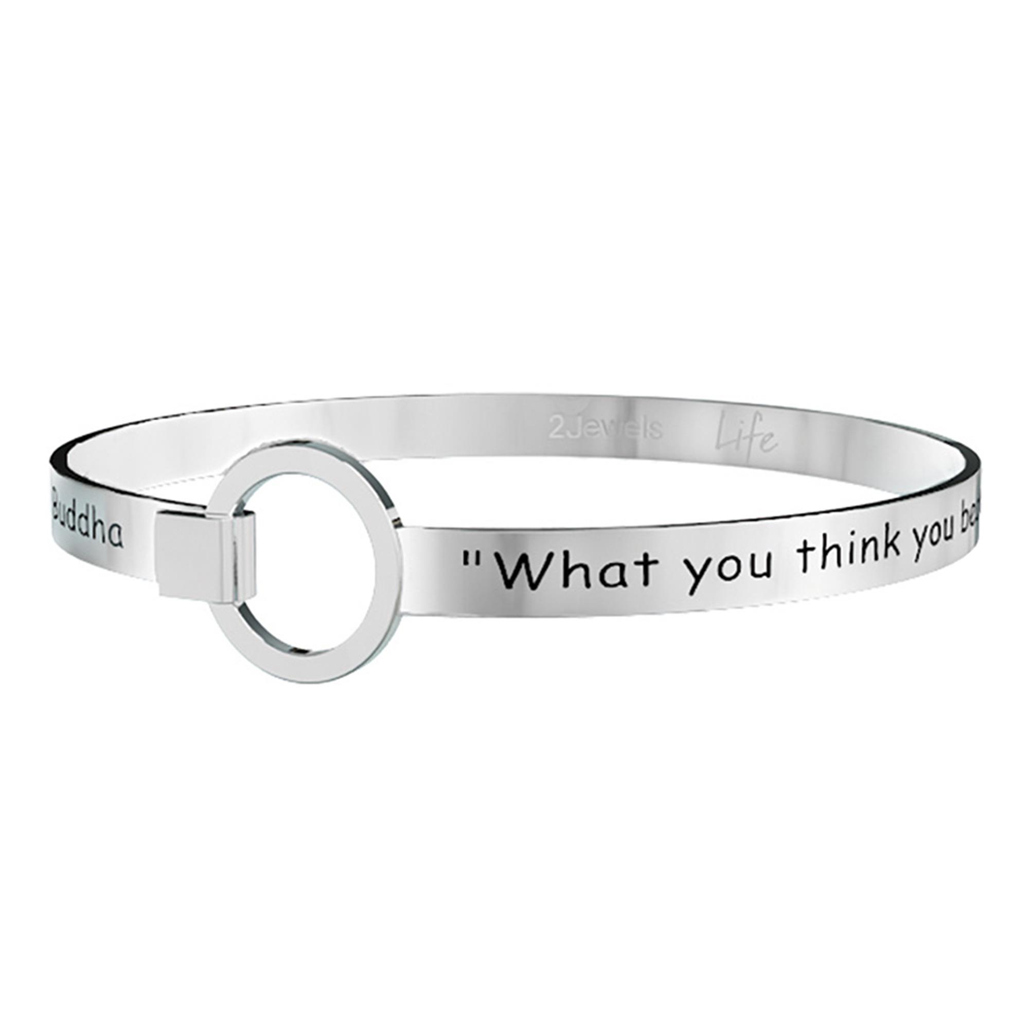 Bracciale What you think Philosophy Acciaio Donna 231718 - KIDULT