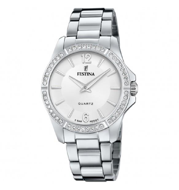 OROLOGIO FESTINA F20593/1 ARGENTO DONNA - FESTINA