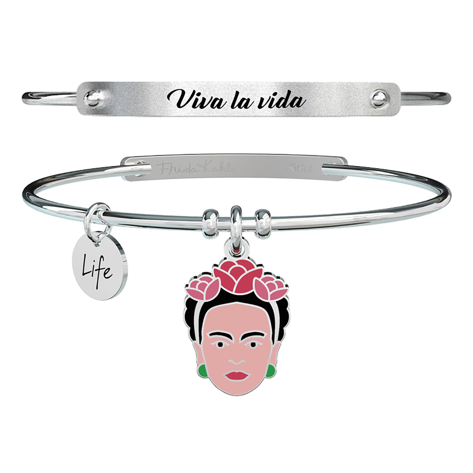 Bracciale Viva La Vida Frida Kahlo Symbols Acciaio Donna 731603 - KIDULT