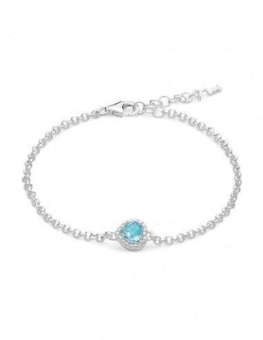 Bracciale In Argento e Topazio, Miluna. - MILUNA