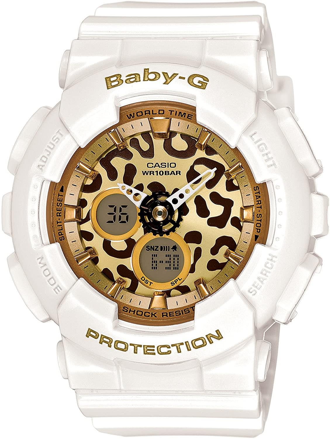 Baby-G Leopard Alarm Cronografo Anadigit BA-120LP-7A2ER - G-SHOCK