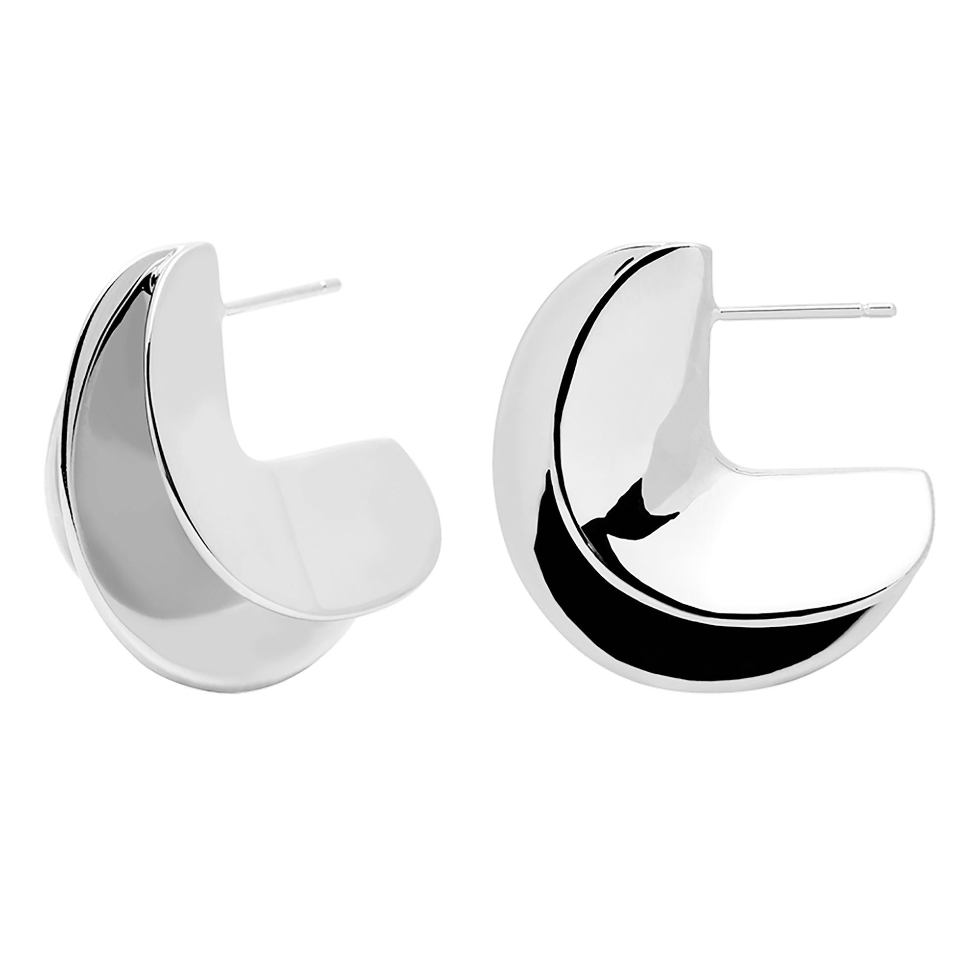 Orecchini Eclipse Lobo Argento Donna - PD PAOLA