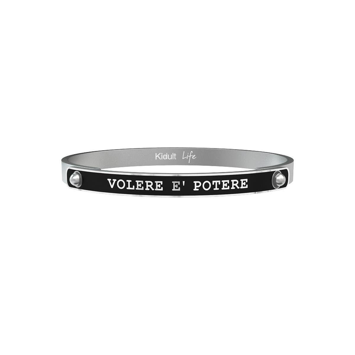 Bracciale Philosophy Uomo Acciaio Volere e' Potere 731169 - KIDULT