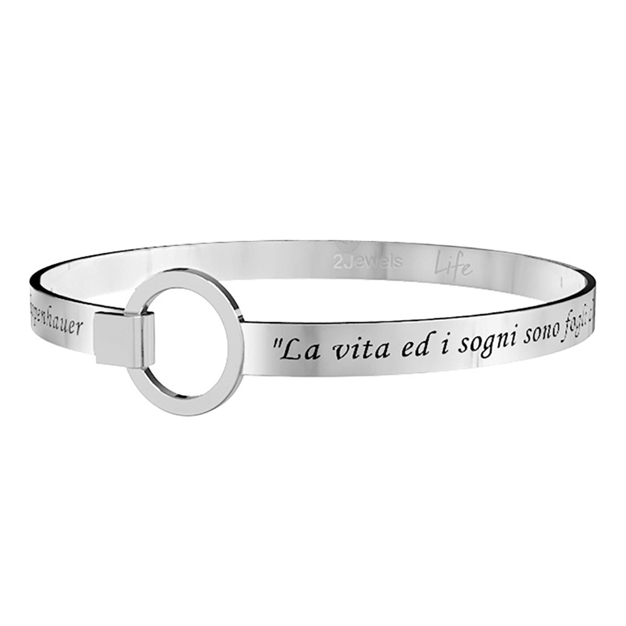 Bracciale La Vita Ed i Sogni Philosophy Acciaio Donna 231698 - KIDULT