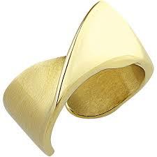 Breil RETWIST ANELLO IN ACCIAIO BILUX IP GOLD - BREIL