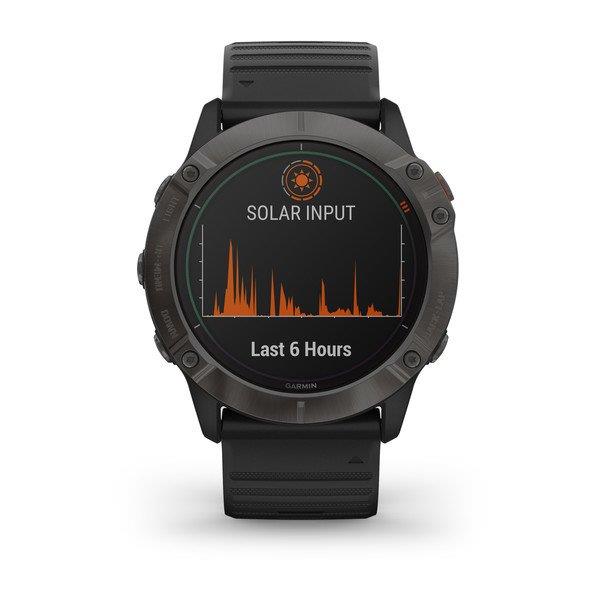 GARMIN FENIX 6X PRO SOLAR,TI,CARBON - GARMIN