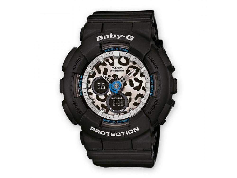 G-Shock Baby G Nero Anadigit Donna Gomma BA-120LP-1AER - G-SHOCK