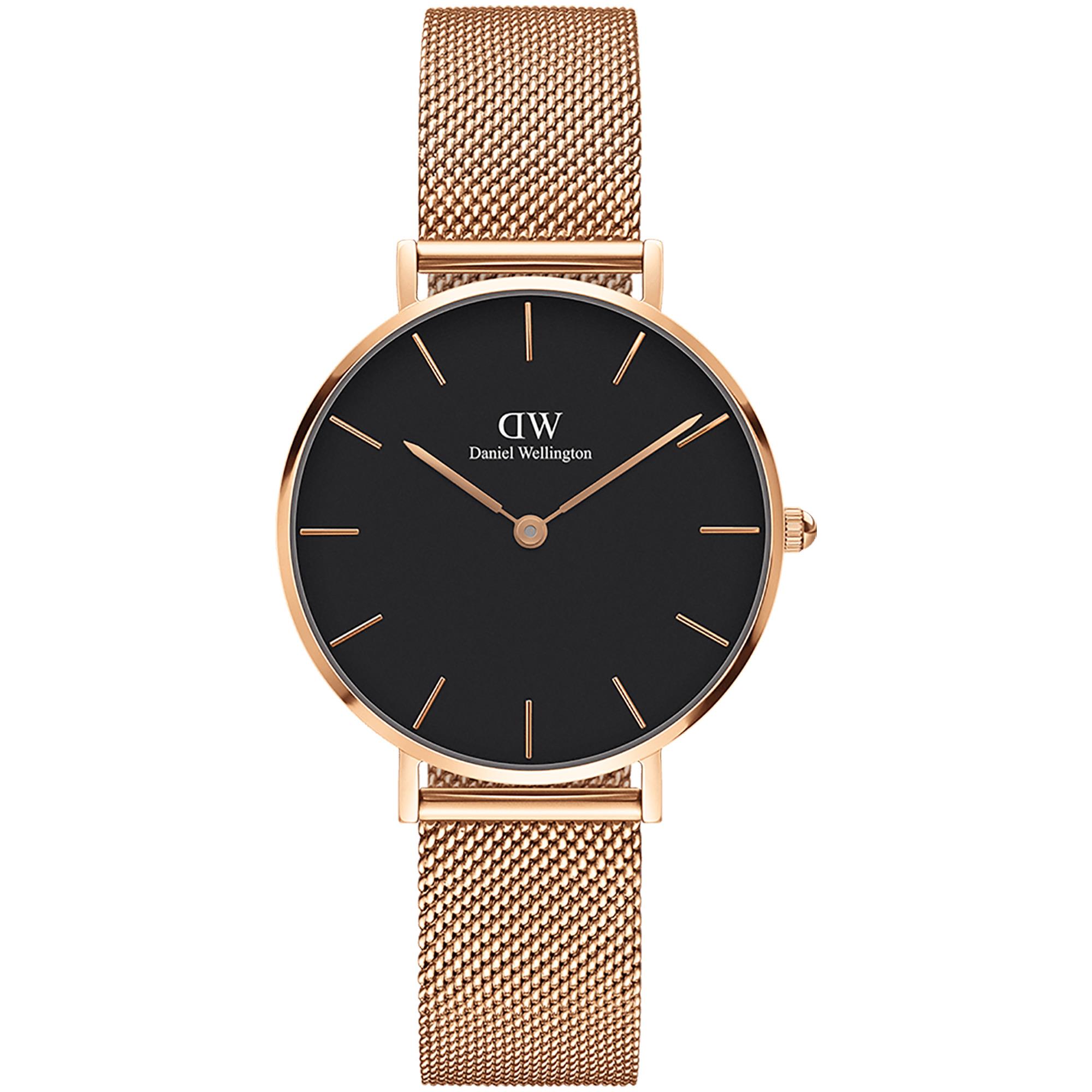 Orologio Classic Petite Melrose Donna 32mm Acciaio Oro Rosa DW00100161 - DANIEL WELLINGTON