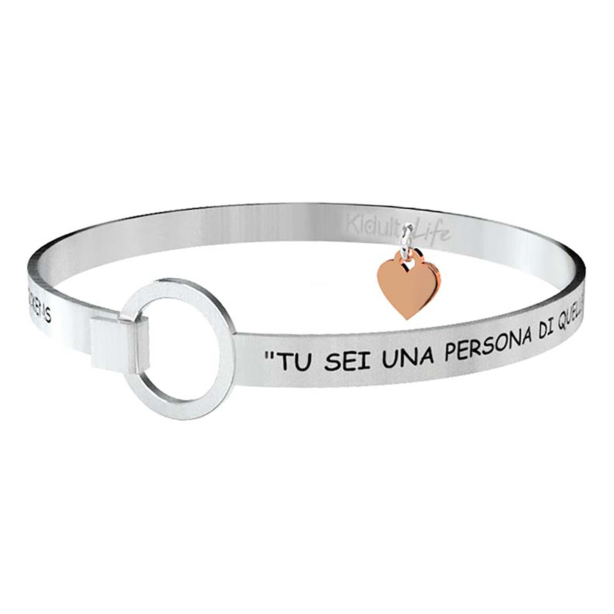 Bracciale Love Tu Sei Una Persona Di Quelle Che Charles Dickens Acciaio Donna 731058 - KIDULT