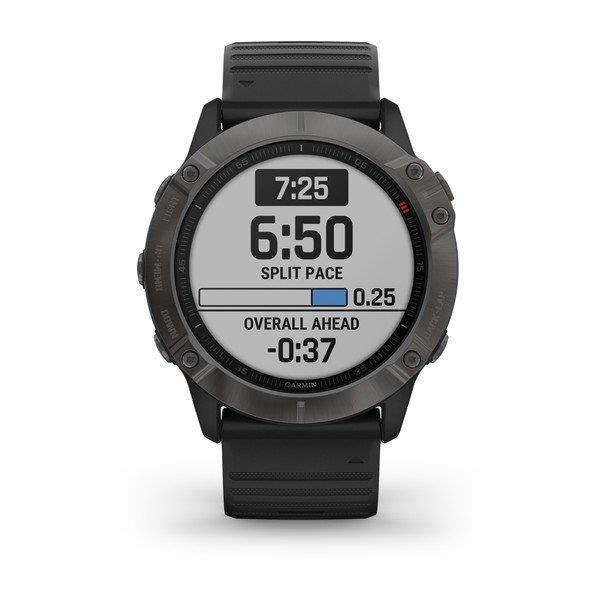 fenix 6x sapphire carbon gray